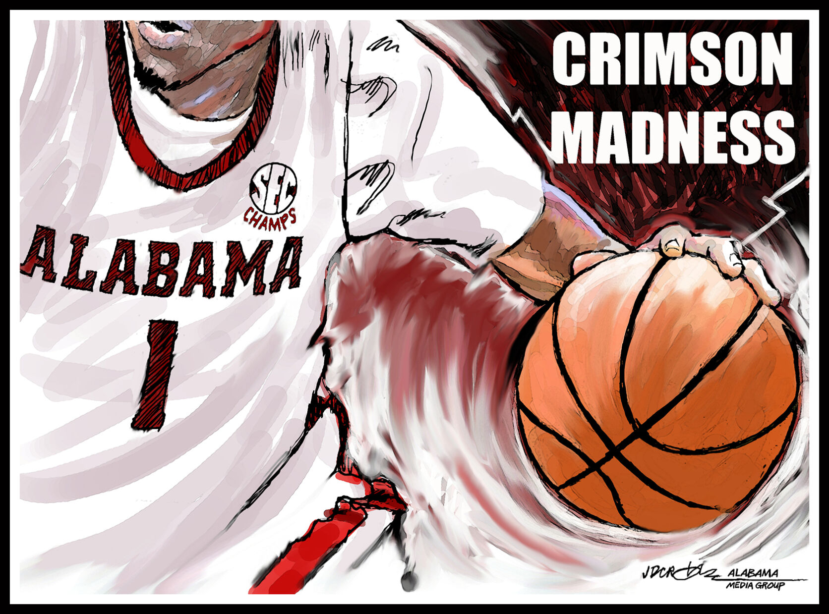 Welcome to March Madness, Alabama. Get used to it
